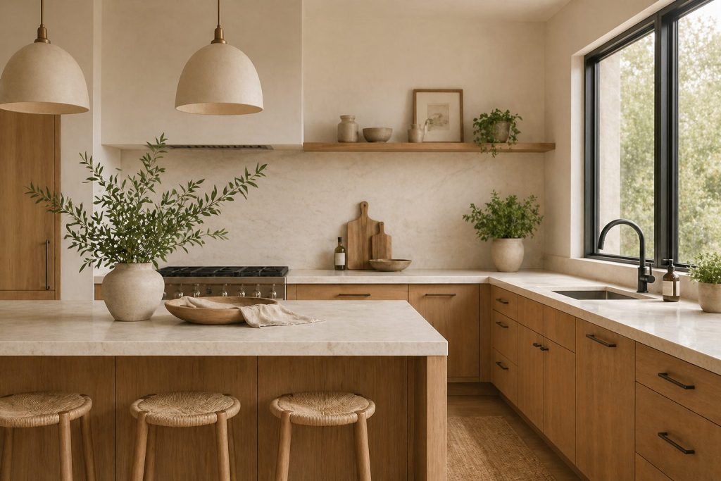 organic kitchen remodeling project