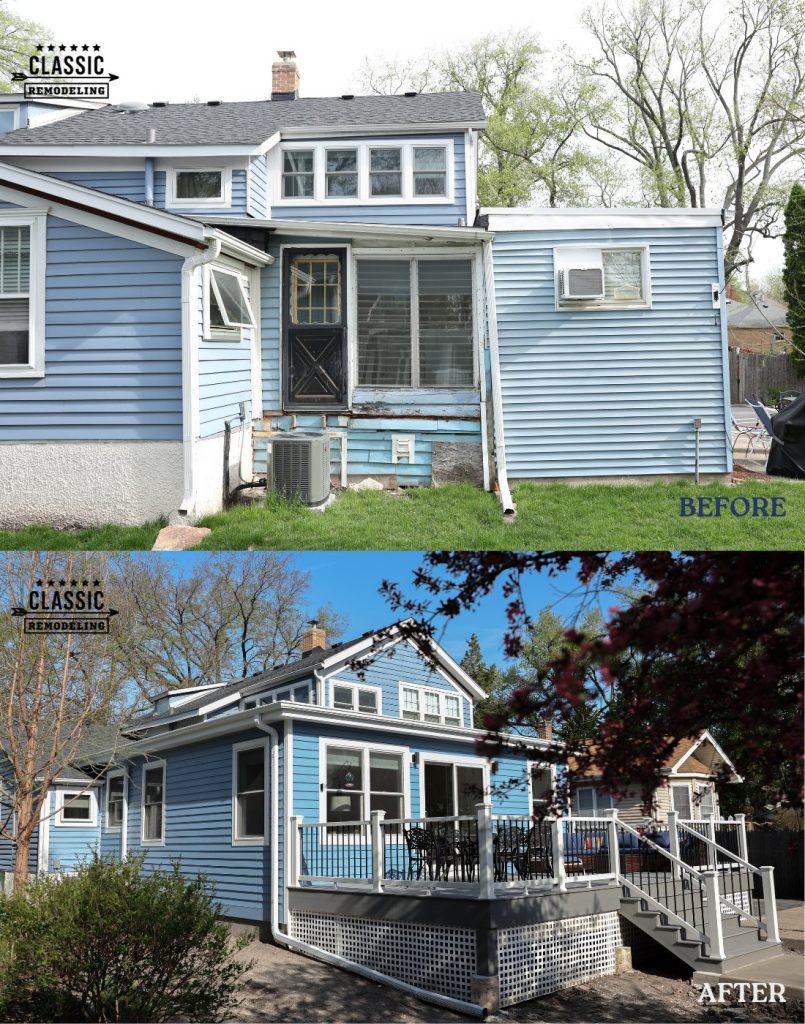 before and after home addition
