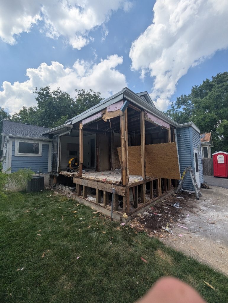 home room demolition