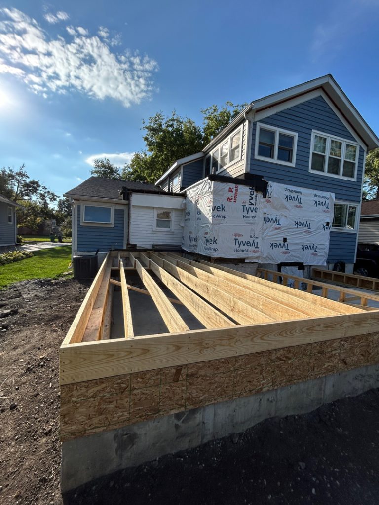 home addition framing