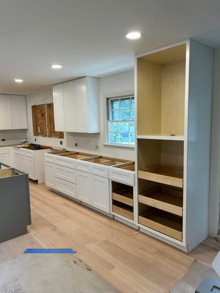 Kitchen Remodel in Lisle - Cabinetry Progress photo