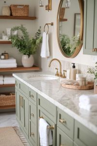 bathroom modern color trend
