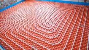 heated floor coil