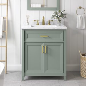 sage bathroom vanity