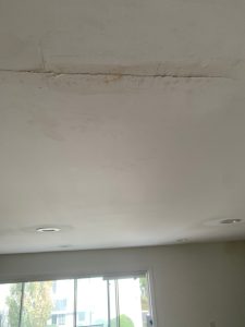 ceiling crack repair 